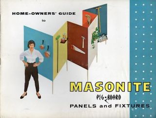 Home Owners Guide Masonite Pegboard Panels & Fixtures