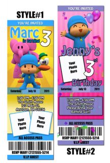 pocoyo invitations in Invitations