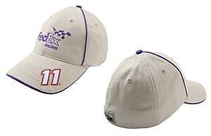 Denny Hamlin 2011 Chase #11 Fed Ex Piped Stretch Hat