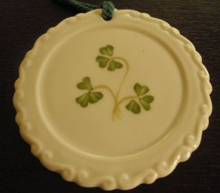   Parion Bone China Ornament Shamrocks Irish Ireland Christmas 99