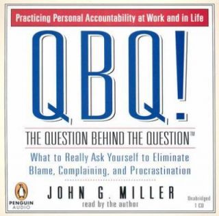   Behind the Question by John G. Miller 2004, CD, Unabridged
