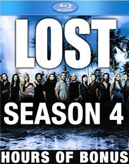 Lost   The Complete Fourth Season Blu ray Disc, 2008, 5 Disc Set 