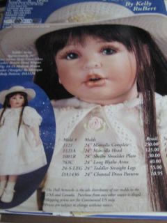 Kelly Rubert MARCELLA Doll AD ADVERTISEMENT ONLY