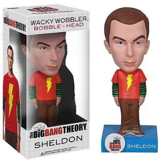 Sheldon Cooper Exclusive Superman T Shirt Bobble Head Funko NEW Big 