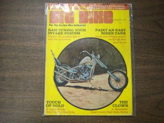 Big Bike Magazine Ram Tuning Your Intake System January 1971 030112R