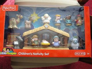FISHER PRICE LITTLE PEOPLE CHILDRENS NATIVITY SET (LAST ONE)