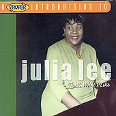Proper Introduction to Julia Lee Thats What I Like by Julia Lee CD 