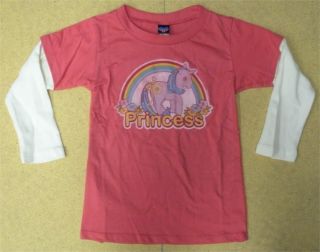 Junk Food My Little Pony Princess 2fer Kids Tee Shirt Infant Toddler 