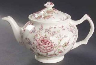 Johnson Brothers ROSE CHINTZ PINK Tea Pot (IMP) 7661153