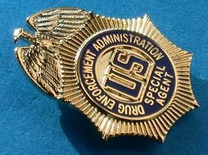 Newly listed DEA SPECIAL AGENT MINI BADGE LAPEL PIN 1 INCH SIZE