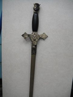 vintage lynch kelly knights of columbus utica sword time left
