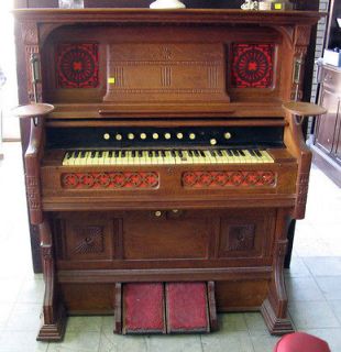 Antique 1895 Estey Pump Organ   Made in Vermont   Needs Service