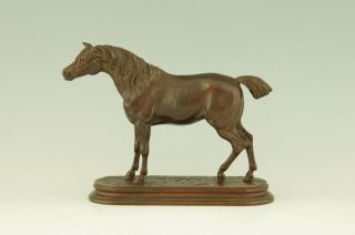 antique bronze horse by jules moigniez france 1880 from belgium