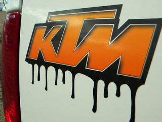 4pc KTM decal set sx exc xc smr 690 supermoto lc4 lc8 PICK FROM 