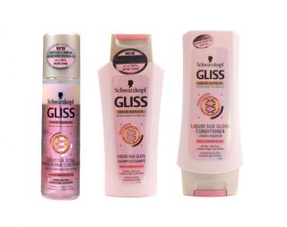 Schwarzkopf Gliss Liquid Silk Trio Express Conditioner/Gloss 