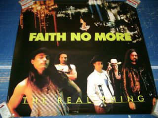 Faith No More The Real Thing Poster 1989 Original FNM Poster