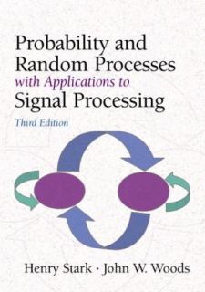   Processing by Henry Stark and John W. Woods 2001, Hardcover