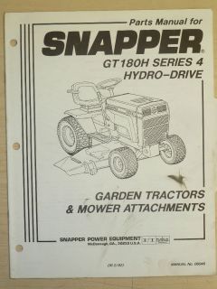 snapper riding lawn mower parts manual manual no 06046 time