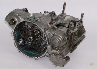 2000 Kawasaki KX250 Stock OEM Engine Motor Bottom End Cases Halfs 
