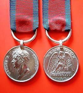 Replica Waterloo Medal_Battle of Waterloo_Napoleon_Duke of Wellington