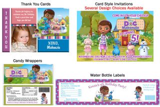   McStuffins ~ Birthday Party Ticket Invitations Supplies Favors Photo