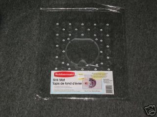 rubbermaid cushioned sink mat rubber protector clear 