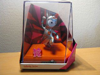 LONDON 2012 OLYMPIC MASCOT Wenlock Collectable Collector Series Model 