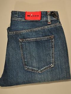 new $ 895 kiton napoli denim jeans nwt 42 58 05009