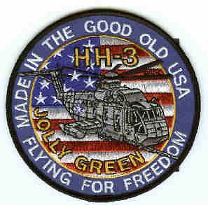 SIKORSKY HH 3 JOLLY GREEN VIETNAM ERA RESCUE HELICOPTER USAF SQUADRON 