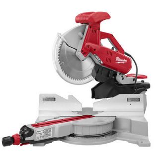 Milwaukee 12 Dual Bevel Sliding Compound Miter Saw   6955 20, NEW IN 
