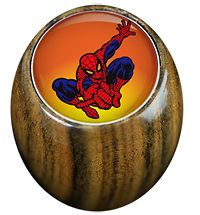spiderman gear knob choice of wood or leather location united