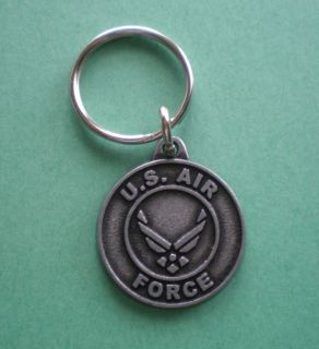 Air Force Cast Zinc Key Ring   Officially Licensed, New, Shipping 