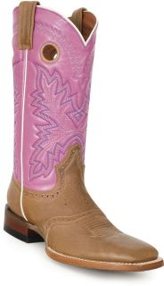   Ride 12 Del Rio Brown & Purple Leather 5036 Western Cowgirl Boots