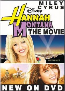 DVD Walt Disney HANNAH MONTANA THE MOVIE MIley Cyrus Both Worlds Pick 