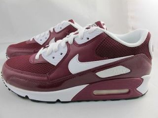 NEW MENS NIKE AIR MAX 90 325018 601 DEEP GARNET/WHITE A​NTHRACITE