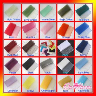   Table Runner 12x108 Wedding Party Supply Decorations Colors U Pick