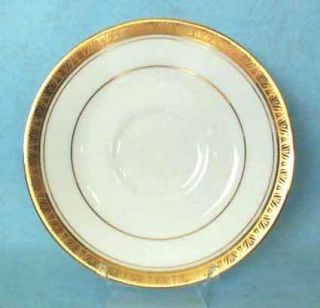 noritake legacy gold pattern 4280 white saucer expedited shipping 