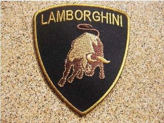 lamborghini logo patch embroidered 7 5x8 5cm location thailand returns