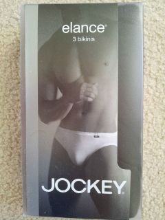 Jockey Elance , bikinis 3 pack ,100% cotton,small 28 30,Medium 32 34 