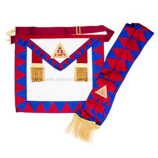 brand new masonic royal arch principals apron sash from united
