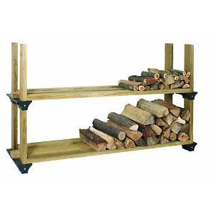 new 2x4 basics 90144 firewood rack system fast shipping time