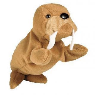 TY Beanie Baby   TUSK the Walrus (4th Gen hang tag) (7.5 inch)   MWMT 