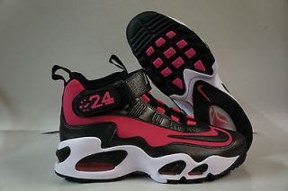 Nike Air Griffey Max 1 Spark Pink Black White Sneakers Girls GS Size 6 