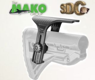 mako rifle shotgun adjustable cheek riser for gl shock time