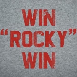 WIN ROCKY WIN athletic boxing stallion gym italian vintage T Shirt