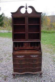   Winthrop Ball and Claw Secretary Desk Restoration Project UPSTATE NY