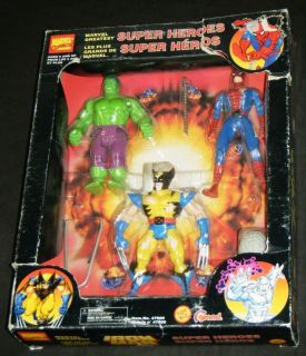 MARVEL GREATEST SUPER HEROES Action Figure 3 Pack Spider Man 