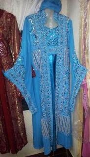 Dubai Khaleeji Hijab Marriage Gift Eid Wedding Kaftan Caftan Gown 