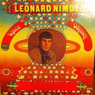 Leonard Nimoy Mr Spock Space Odyssey Vinyl Lp Star Trek 1967 Rare 