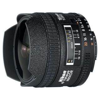 NEW Nikon AF Fisheye NIKKOR 16mm f/2.8D Lens 1 Year Warranty